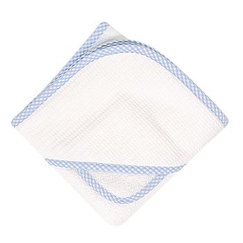 Blue & White Gingham Towel & Wash Set